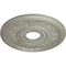 Ekena Millwork Genevieve Ceiling Medallion (Fits Canopies up to 3 1/2"), 16 1/8"OD x 3 1/2"ID x 7/8"P, Flash Gold CM16GNFLS - alternate 4